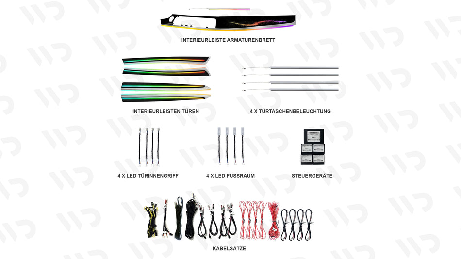 Ambiente Kit für BMW 5er (F10 F11) (iDrive-Steuerung) V1