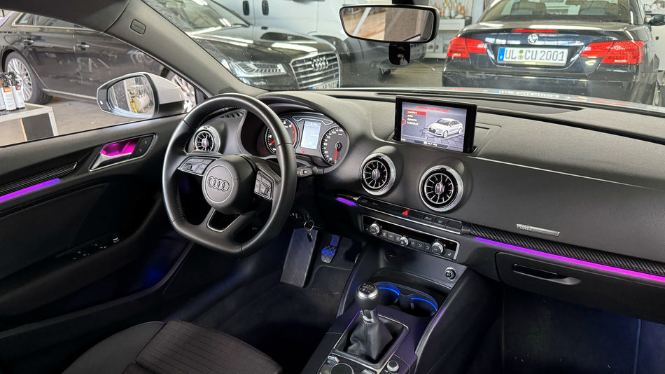 Ambientebeleuchtung für Audi A3 S3 RS3 (8V) inkl. Einbau (Nachrüstung)