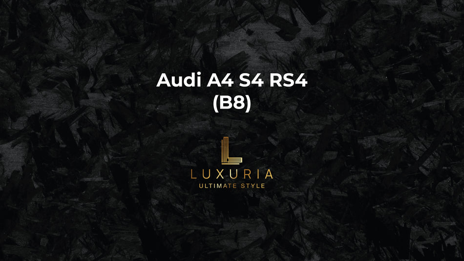 Ambientebeleuchtung für Audi A4 S4 RS4 (B8/8K) inkl. Einbau (Nachrüstung)