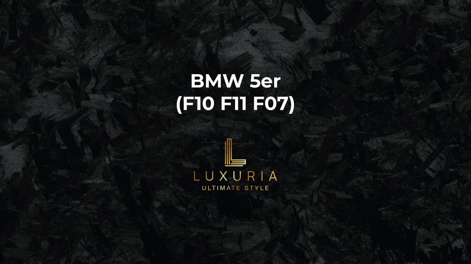 Ambientebeleuchtung für BMW 5er (F10 F11 F07) (iDrive-Steuerung) inkl. Einbau (Nachrüstung)