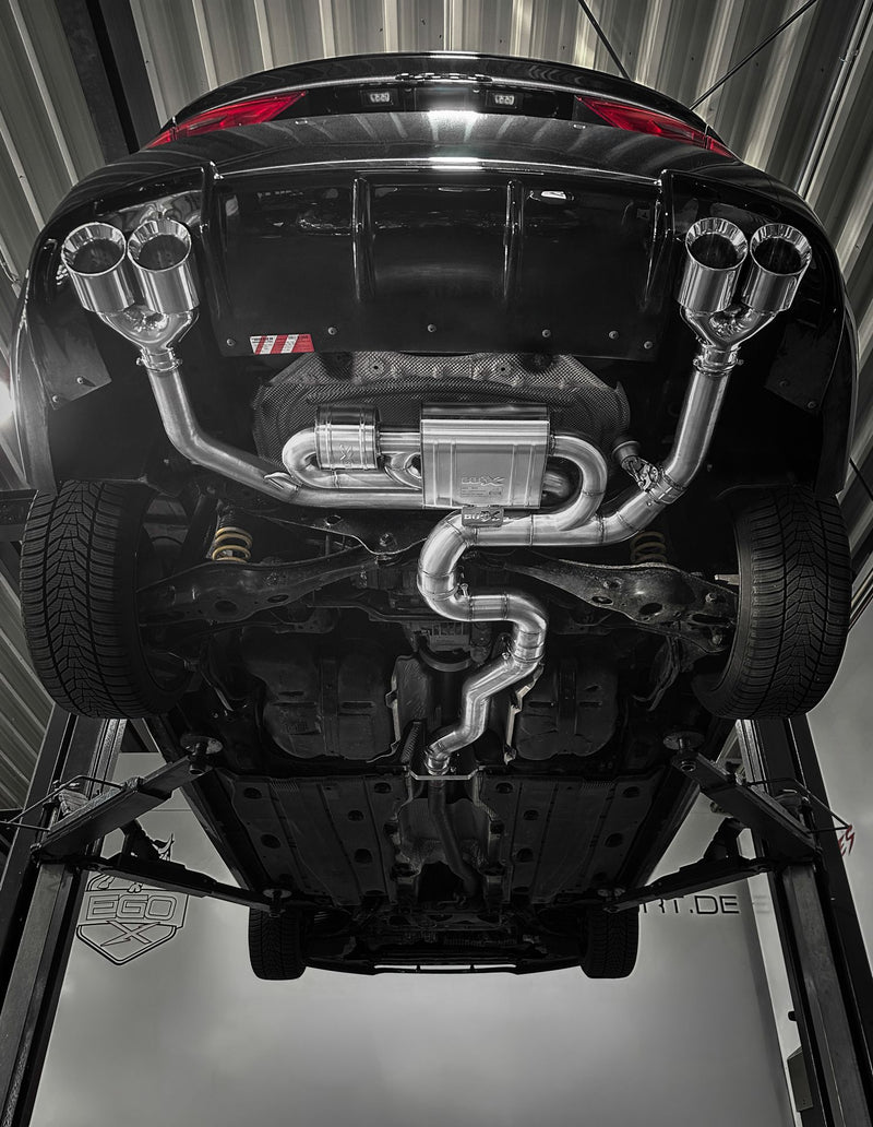 EGO-X Klappenabgasanlage – Audi S3 8V Facelift OPF 3,5" – ECE,