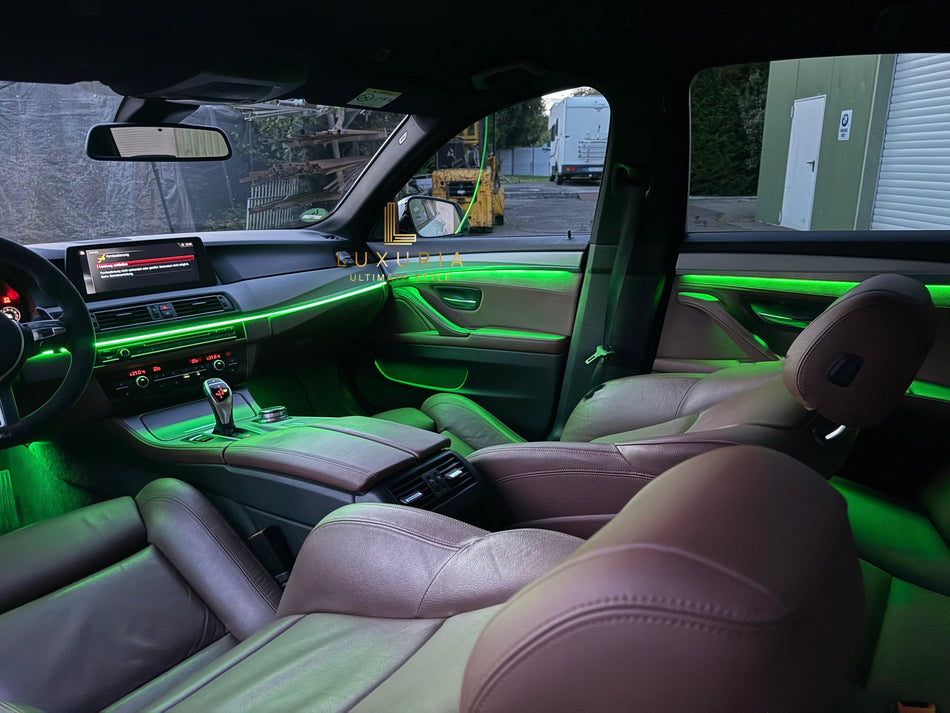 Ambientebeleuchtung für BMW 5er (F10 F11 F07) (iDrive-Steuerung) inkl. Einbau (Nachrüstung)