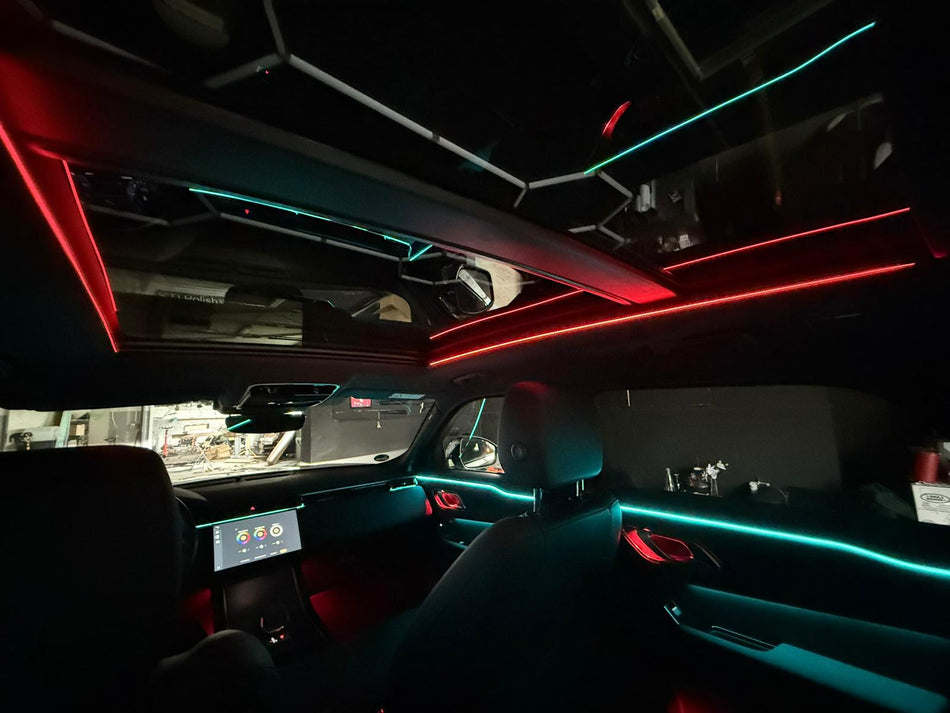 Ambientebeleuchtung für Range Rover Velar inkl. Einbau (Nachrüstung)