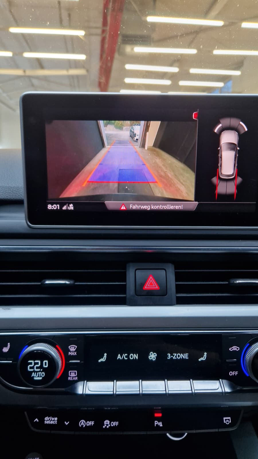 Originale Rückfahrkamera für Audi Q5 FY inkl. Einbau (Nachrüstung)