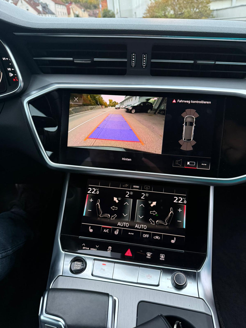 Originale Rückfahrkamera für Audi A6 4A C8 inkl. Einbau (Nachrüstung)