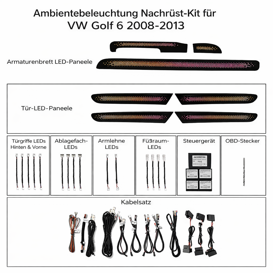 Ambiente Kit für Volkswagen Golf 6
