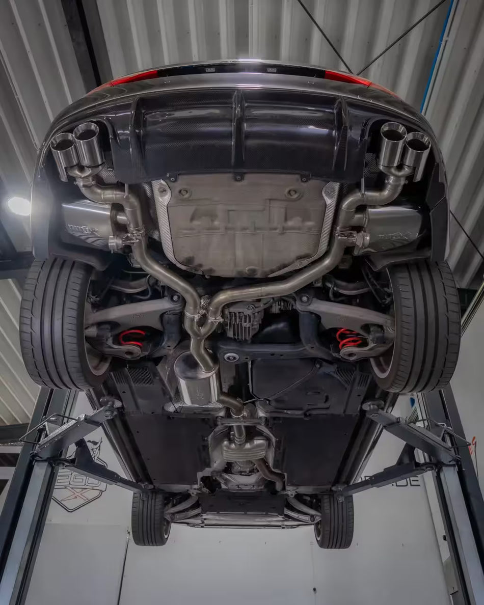 EGO-X / Bull-X Klappenabgasanlage Audi A5 S5 B8 3" – ECE, inkl. Einbau