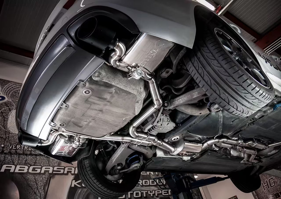 EGO-X / Bull-X Klappenabgasanlage Audi A5 S5 B8 3" – ECE, inkl. Einbau