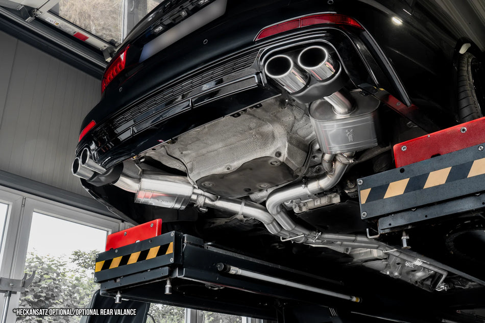 EGO-X Klappenabgasanlage Audi A6 C8 55 TFSI – ECE, inkl. Einbau