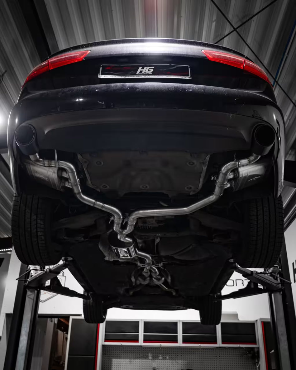 EGO-X / Bull-X Klappenabgasanlage Audi A7 C7 3.0 TFSI – ECE, inkl. Einbau