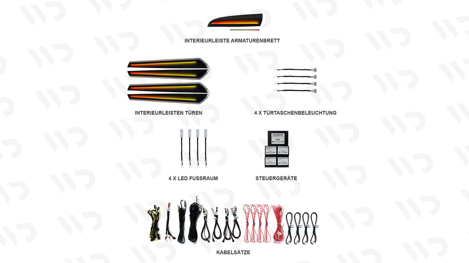 Ambiente Kit für BMW X4 (F26) (iDrive-Steuerung) V1