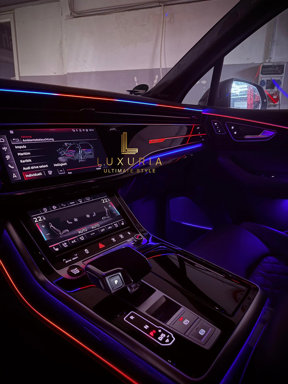 Ambientebeleuchtung für Audi Q8 SQ8 RSQ8 (4M/F1) inkl. Einbau (Nachrüstung)