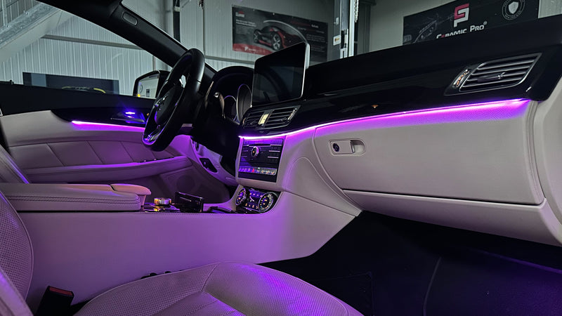 Ambientebeleuchtung – Mercedes E-Klasse (W212) 12/64 Farben