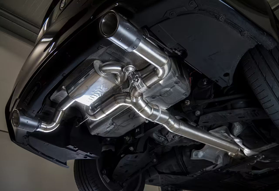 EGO-X Klappenabgasanlage BMW 435i / 440i F32 F33 F36 3,5" – ECE, inkl. Einbau