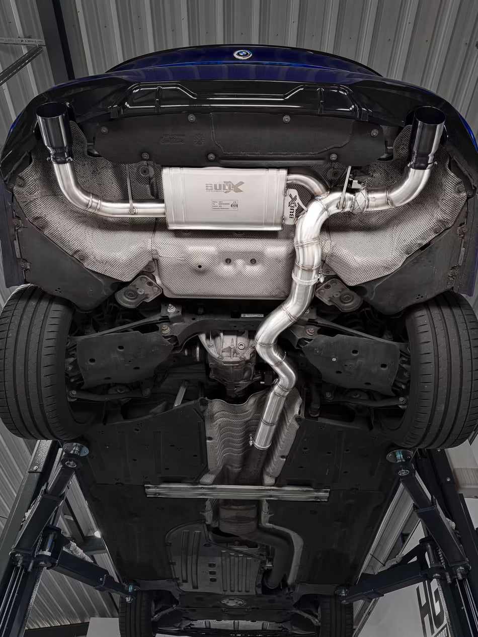 EGO-X Klappenabgasanlage BMW 420i / 430i G22 G23 G26 3,5" – ECE, inkl. Einbau