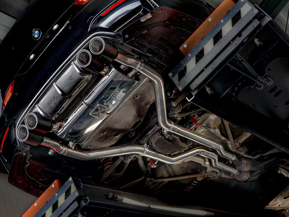 EGO-X Klappenabgasanlage BMW M4 F82 F83 2,75" – ECE, inkl. Einbau
