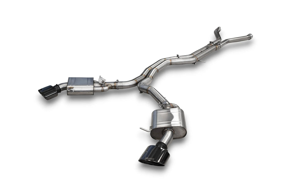 EGO-X Klappenabgasanlage Audi RS4 / RS5 B9 OPF 76 mm – ECE, inkl. Einbau